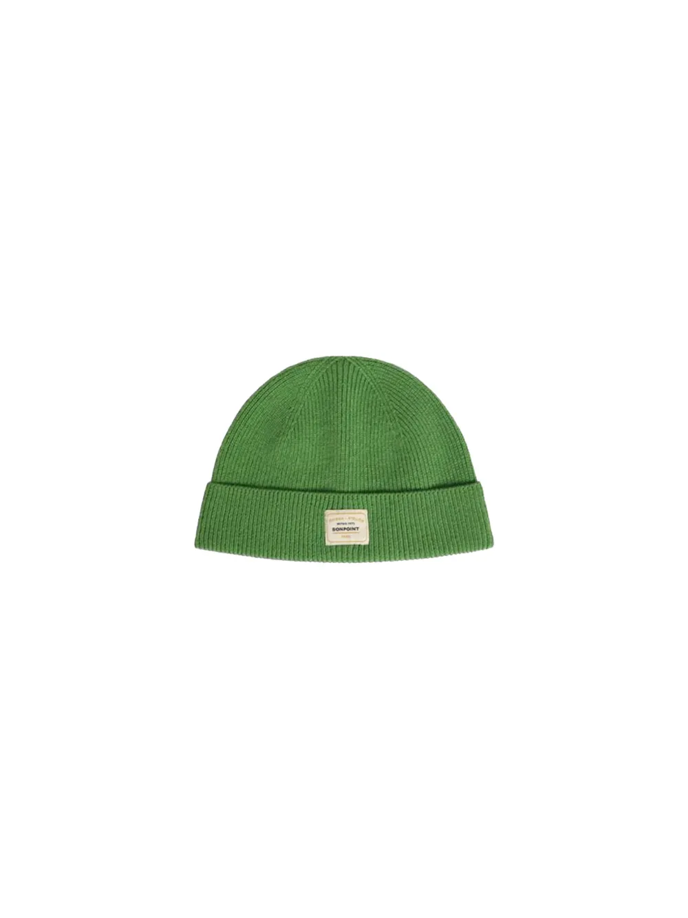 Bonpoint ribbed logo-patch beanie | Boys knitted hats | Image 2