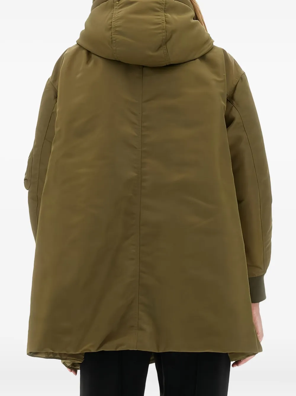 ASPESI Donsjack met capuchon Groen