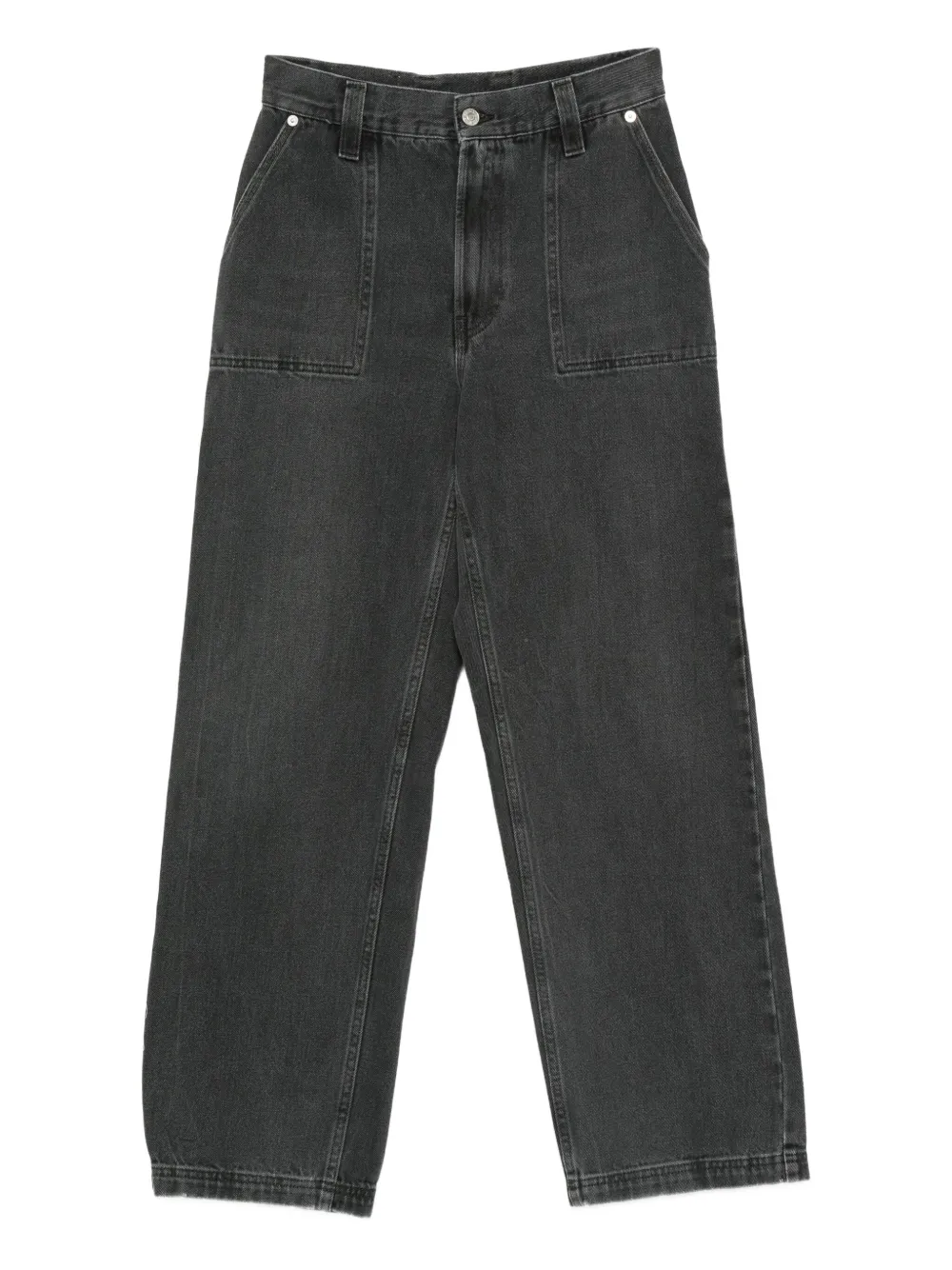 6397 patch-pocket jeans | Black | Image 1