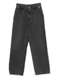 6397 patch-pocket jeans - Black