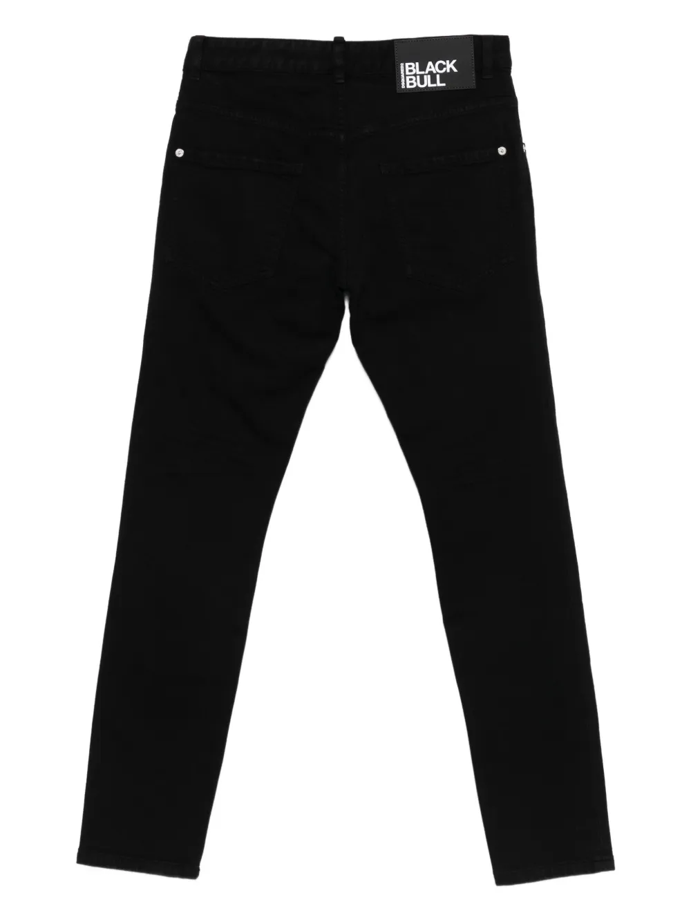 Dsquared2 Logo-detail Jeans In Black