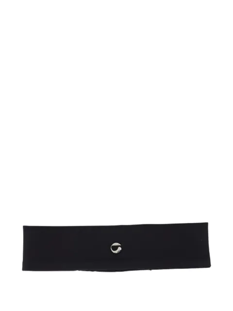 Coperni metallic-logo headband