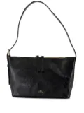 A.P.C. top-handle calfskin shoulder bag - Black
