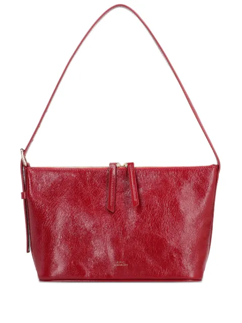 A.P.C. top-handle zip shoulder bag