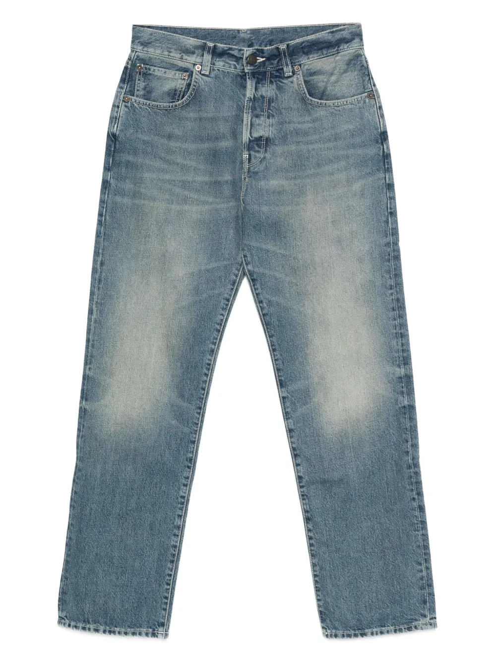 6397 faded-wash jeans | Blue | Image 1