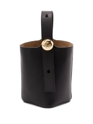 LOEWE Pebble バケットバッグ ミニ | ブラック | FARFETCH JP