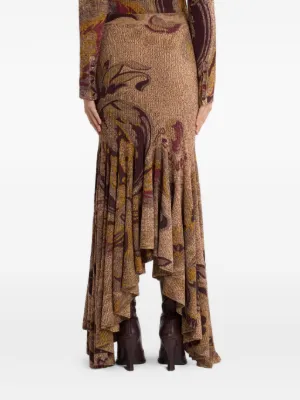 エトロ ETRO ✴︎ スカート シルク ベージュ ETRO(エトロ) スカート(レディース) - 海外通販のBUYMA