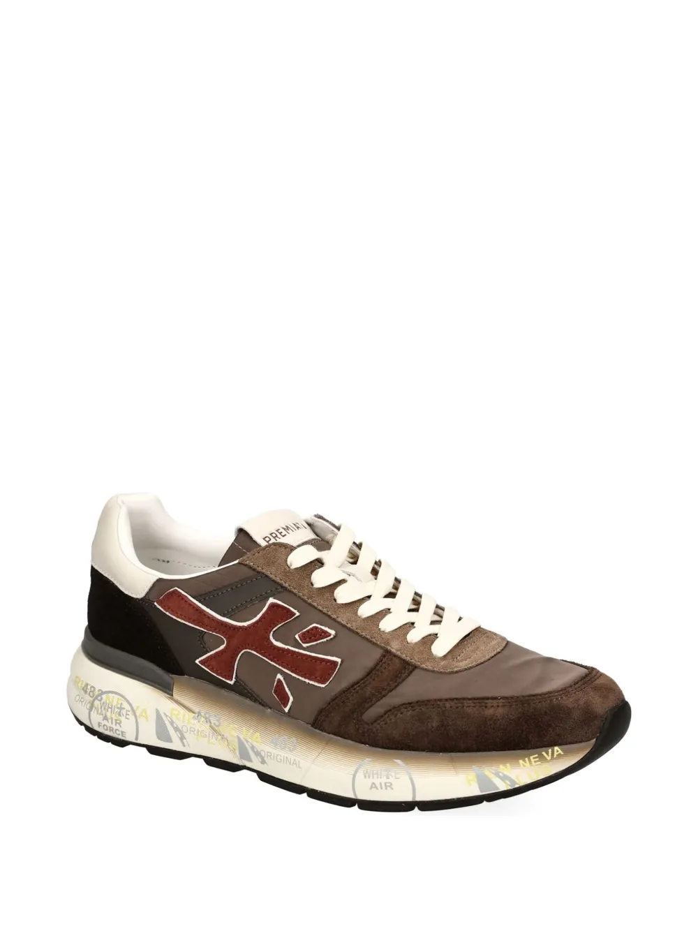 Premiata Mick 7714 lace-up sneakers Brown