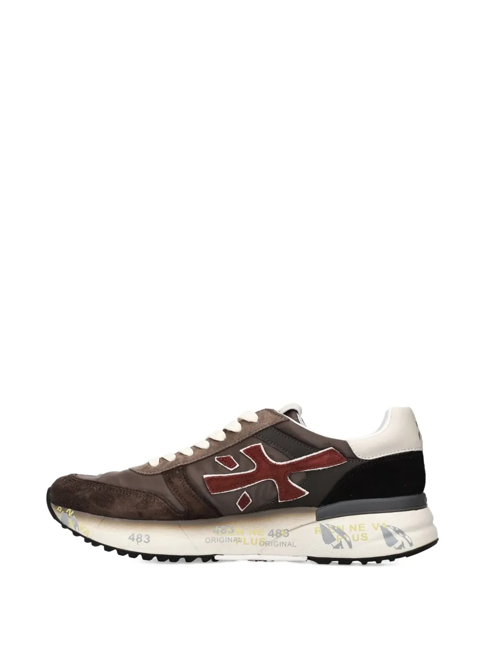 Premiata Mick 7714 lace-up sneakers Brown