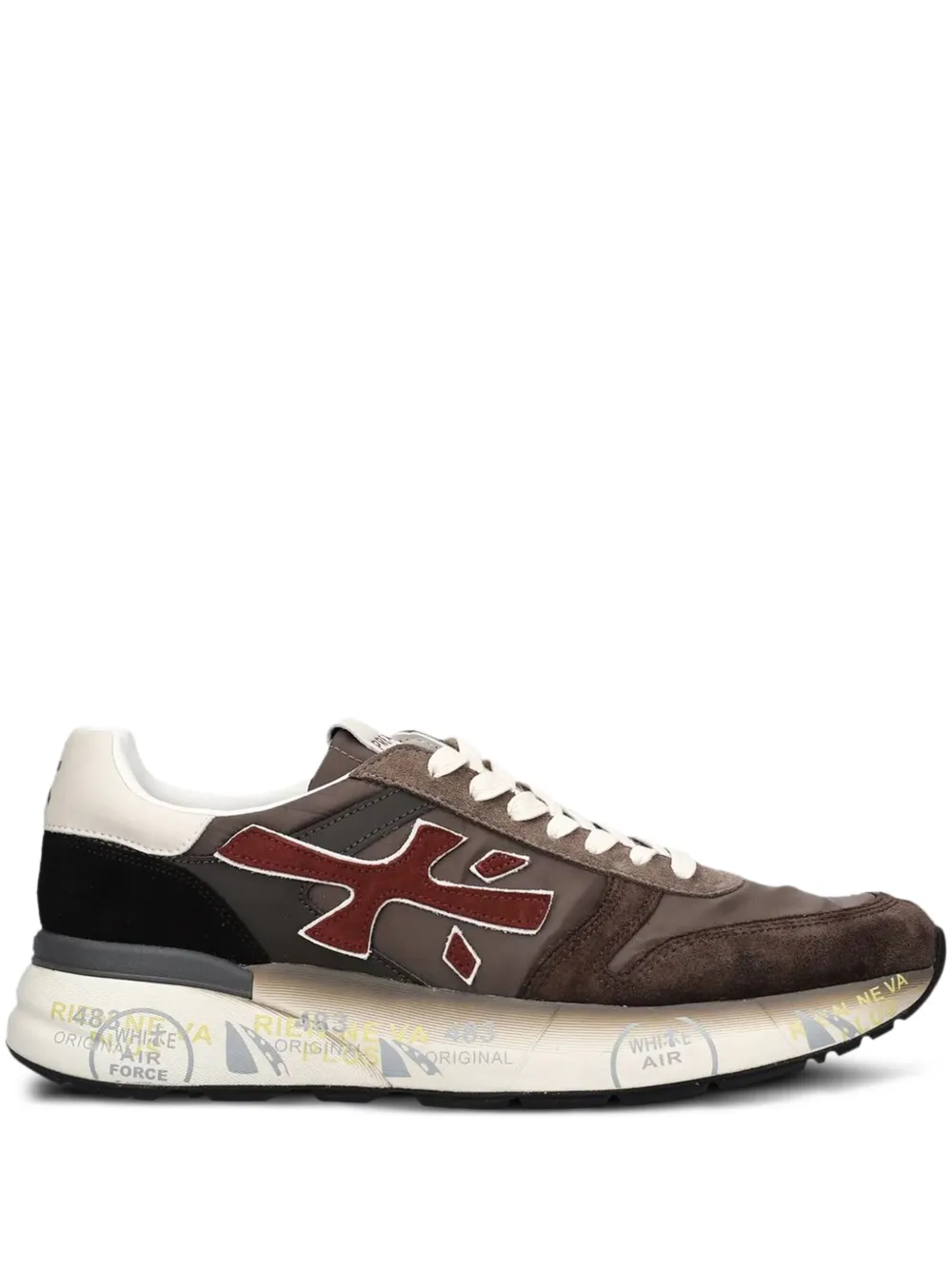 Premiata Mick 7714 lace-up sneakers Brown