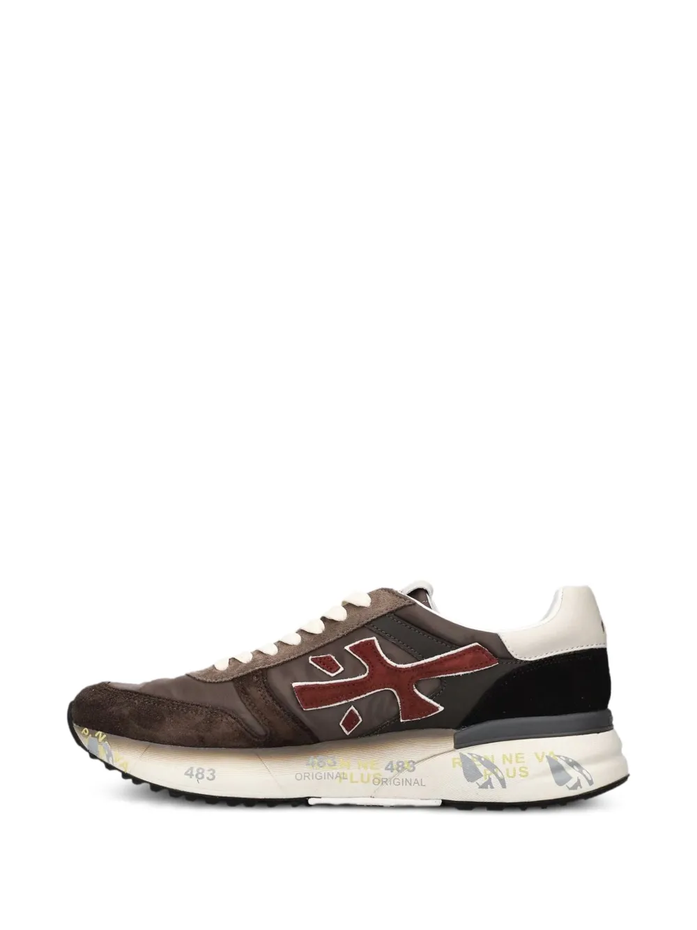 Premiata Mick 7714 lace-up sneakers Brown