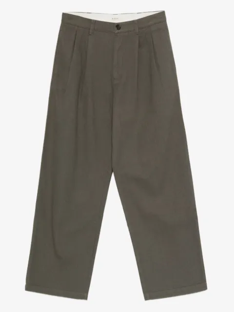 6397 cotton wide-leg trousers
