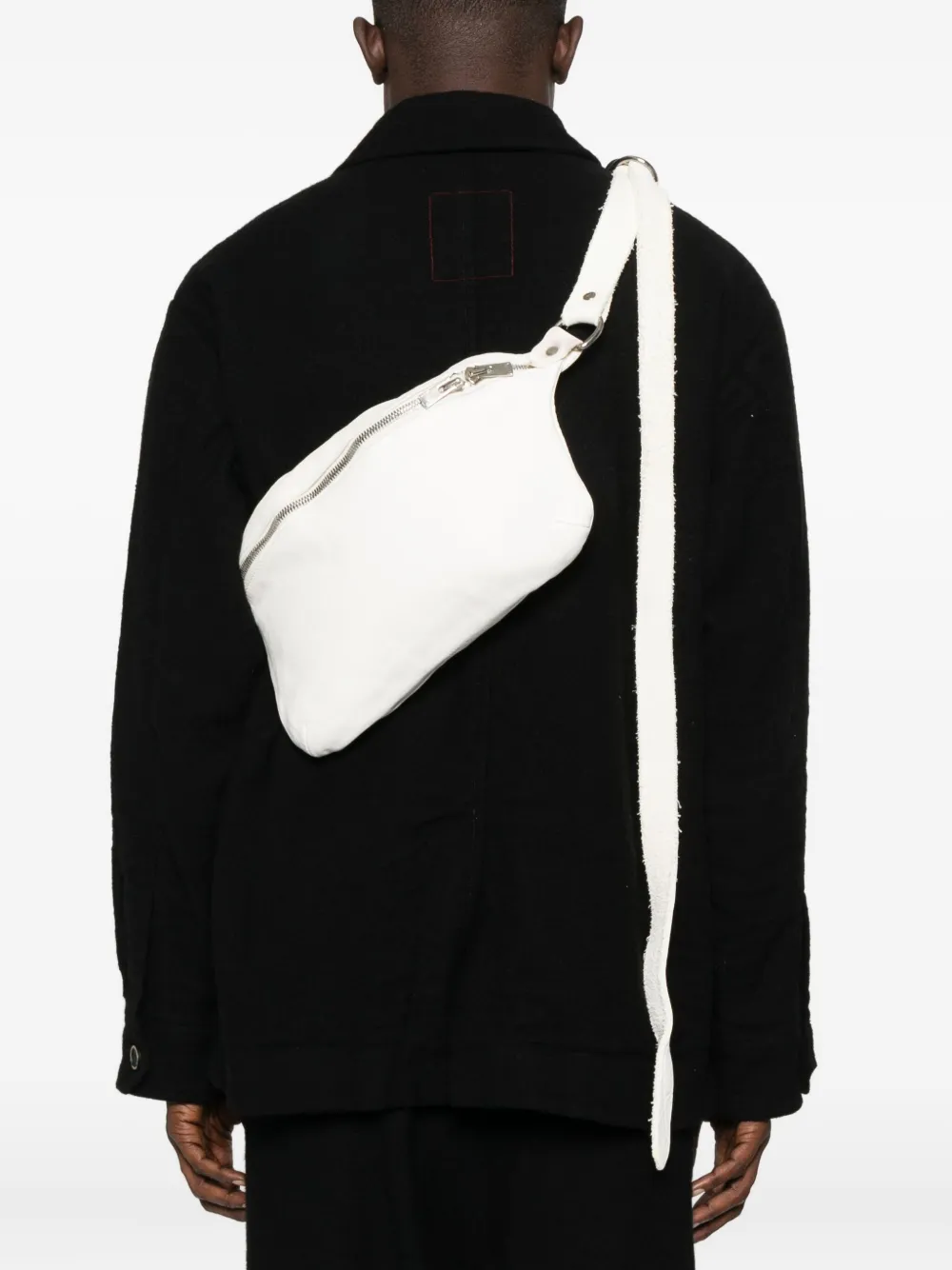 Guidi leather shoulder bag | Men | Image 2