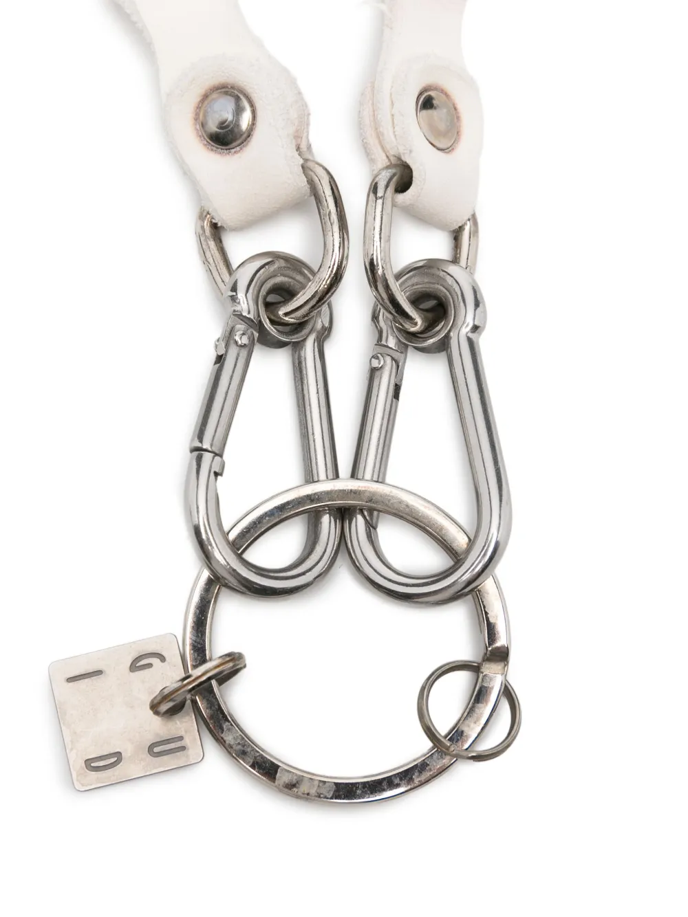 Guidi leather keychain | Men | Image 2