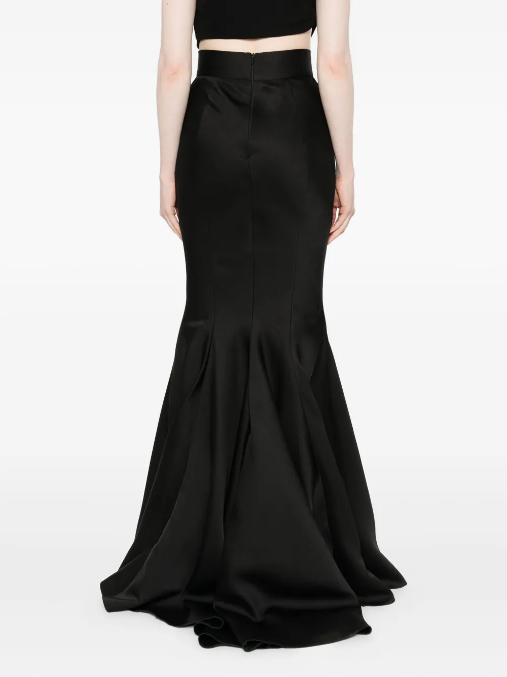 Gemy Maalouf High-waisted Mermaid Skirt In Black