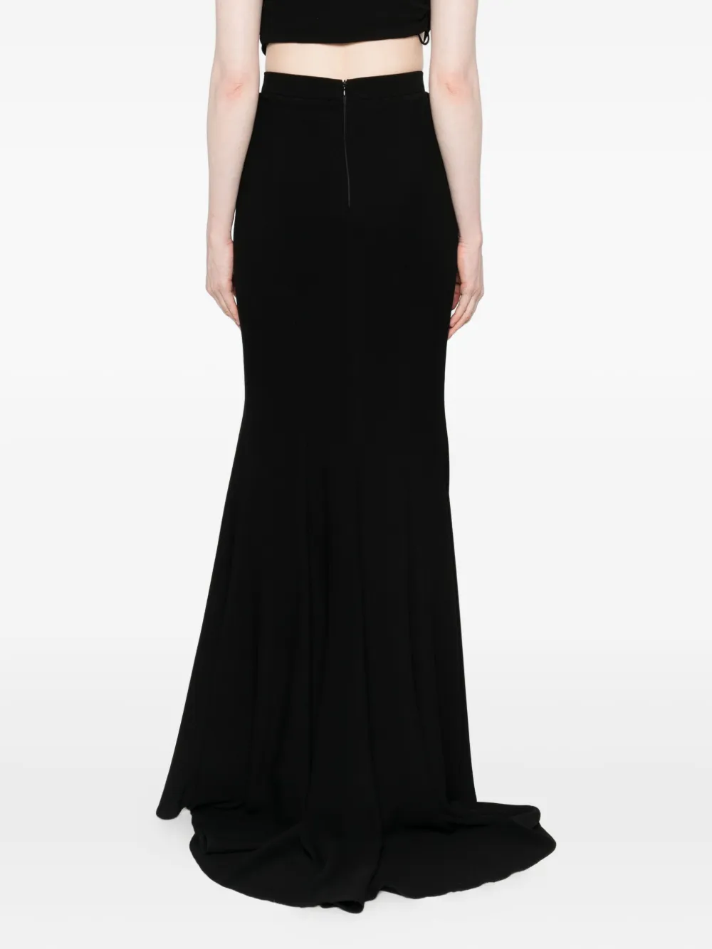Gemy Maalouf High-low Mermaid Skirt In Black