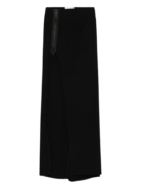 Gemy Maalouf side-zip skirt