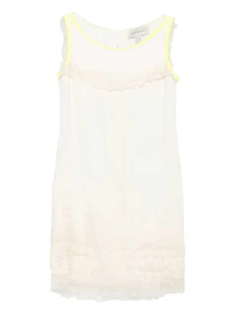 Gemy Maalouf ruffled trim sleeveless mini dress