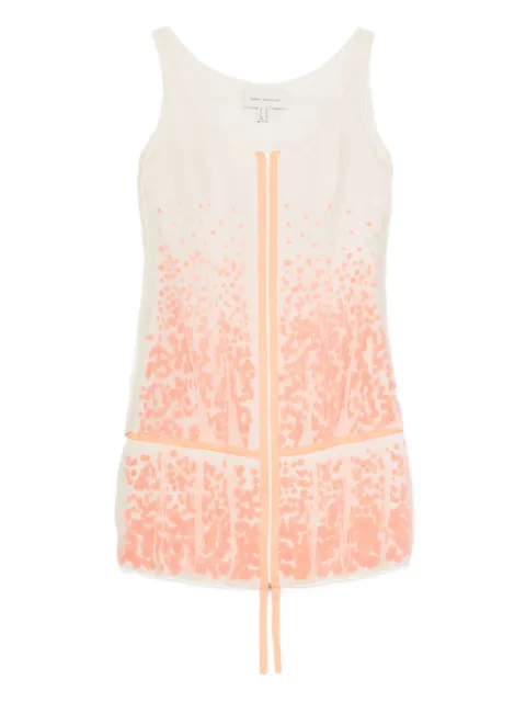 Gemy Maalouf sleeveless zip-front mini dress