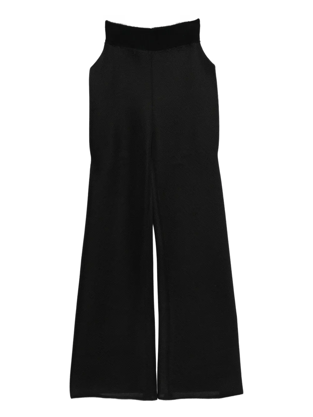 Gemy Maalouf Textured Trousers In Black