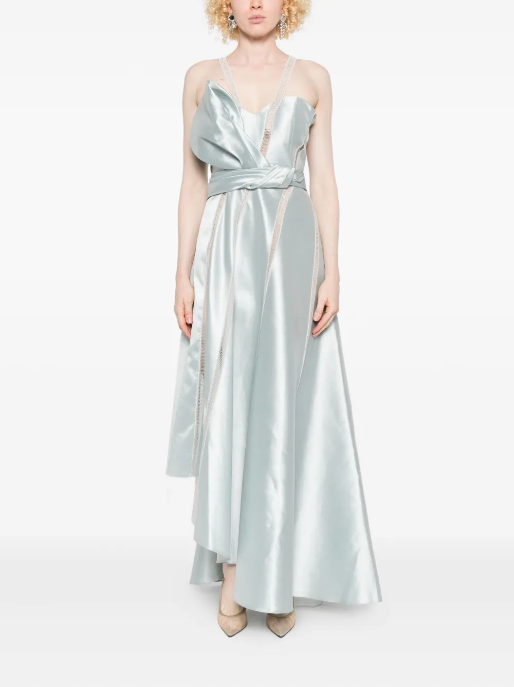 Gemy Maalouf Asymmetrische jurk - Blauw