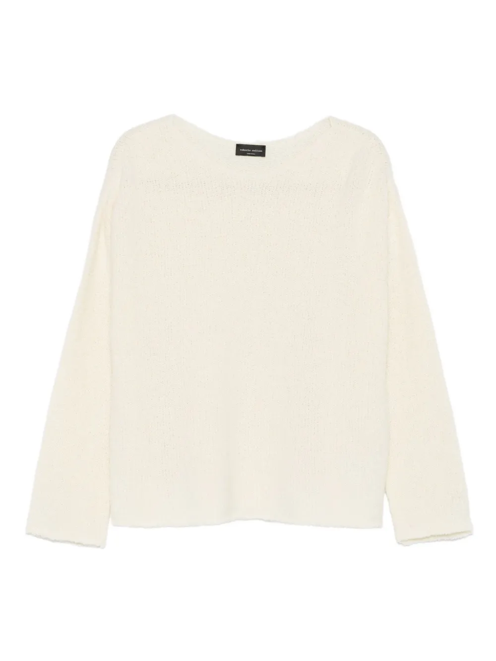 Roberto Collina boat-neck sweater | White | Image 1