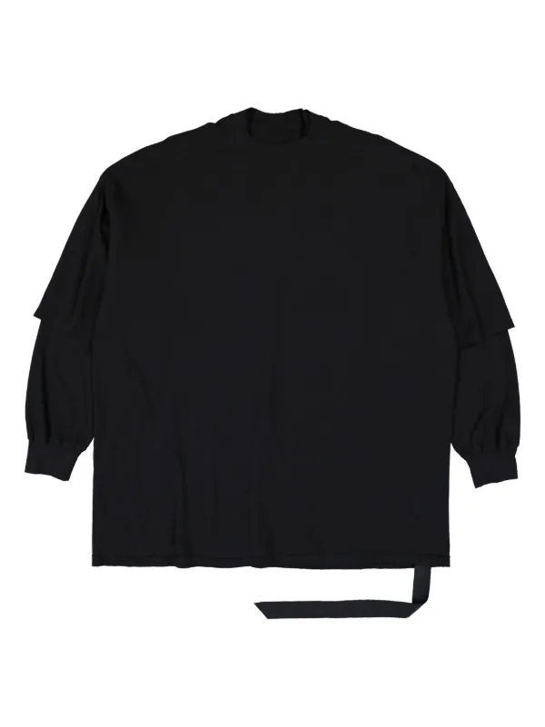 Rick Owens DRKSHDW クルーネック スウェットシャツ | ブラック 