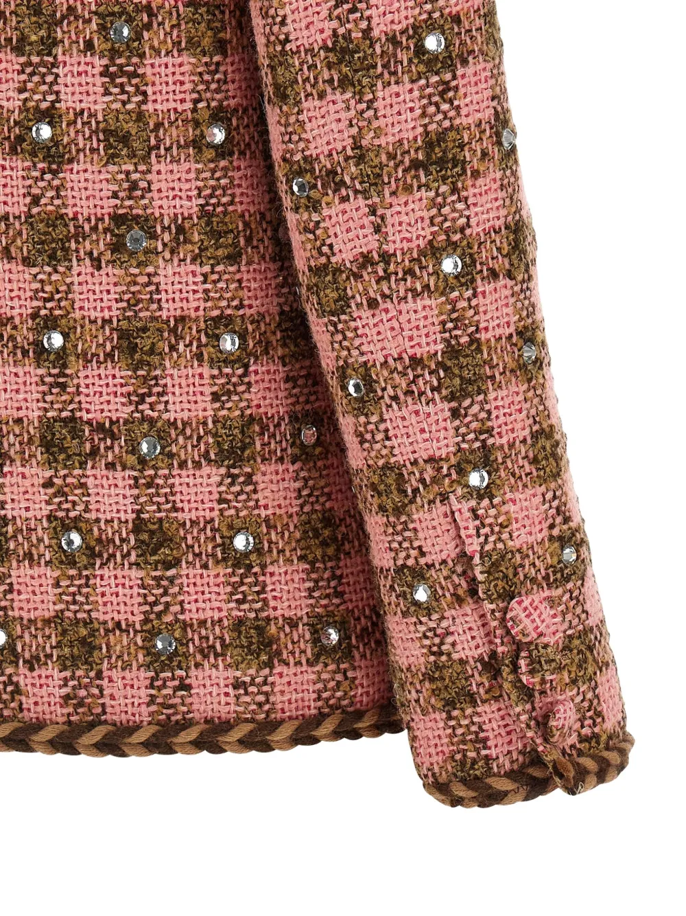 Giuseppe Di Morabito Women Rhinestone Blazer Jacket In Multi