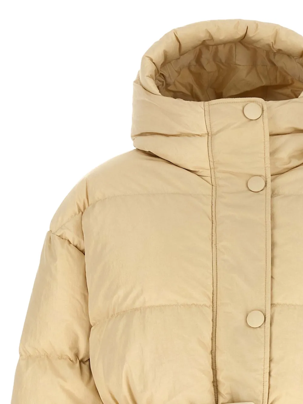 Ienki Ienki Michlin Puffer Jackets Beige In Neutral
