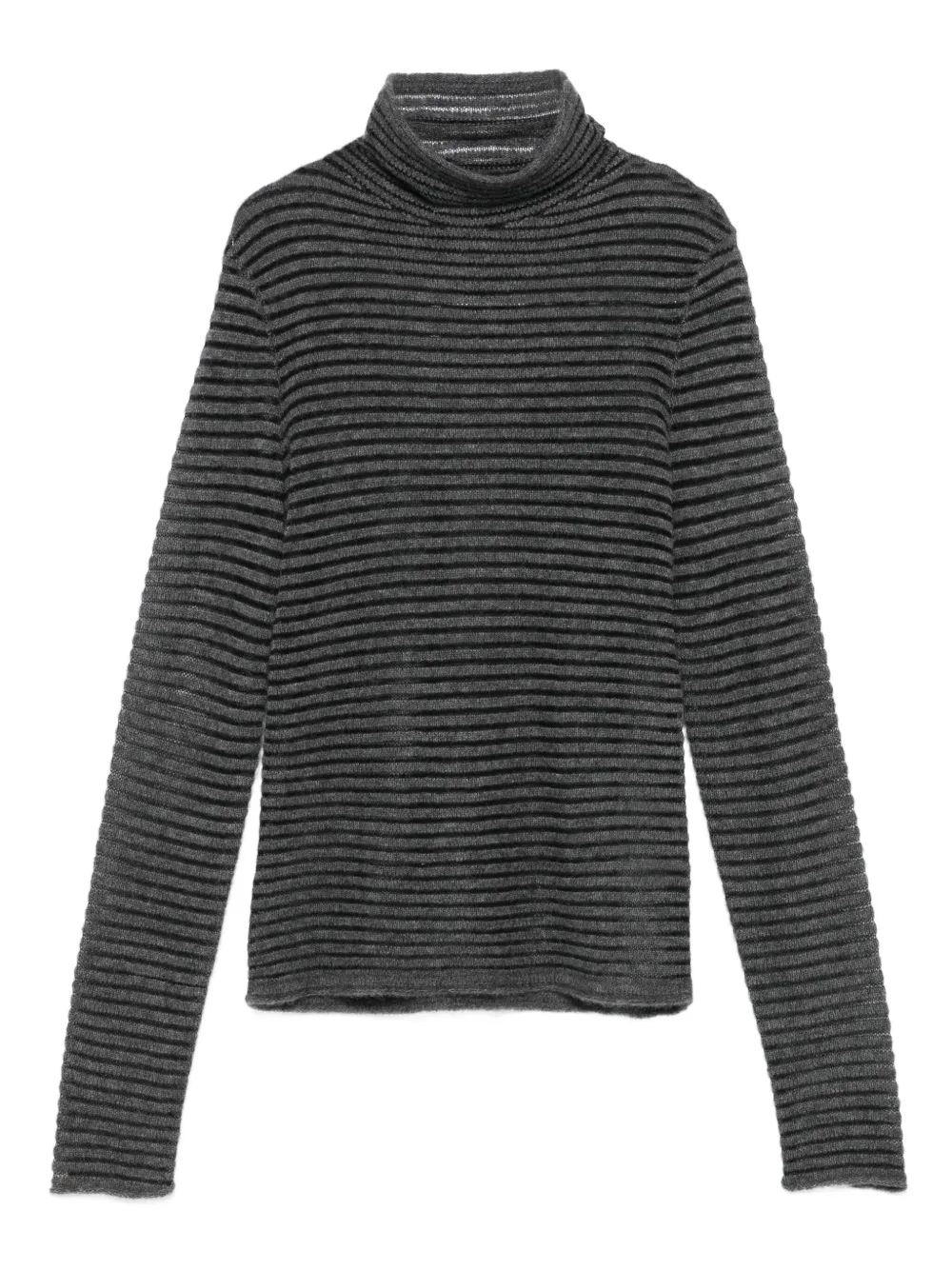 Proenza Schouler White Label ribbed turtleneck sweater | Grey | Image 1