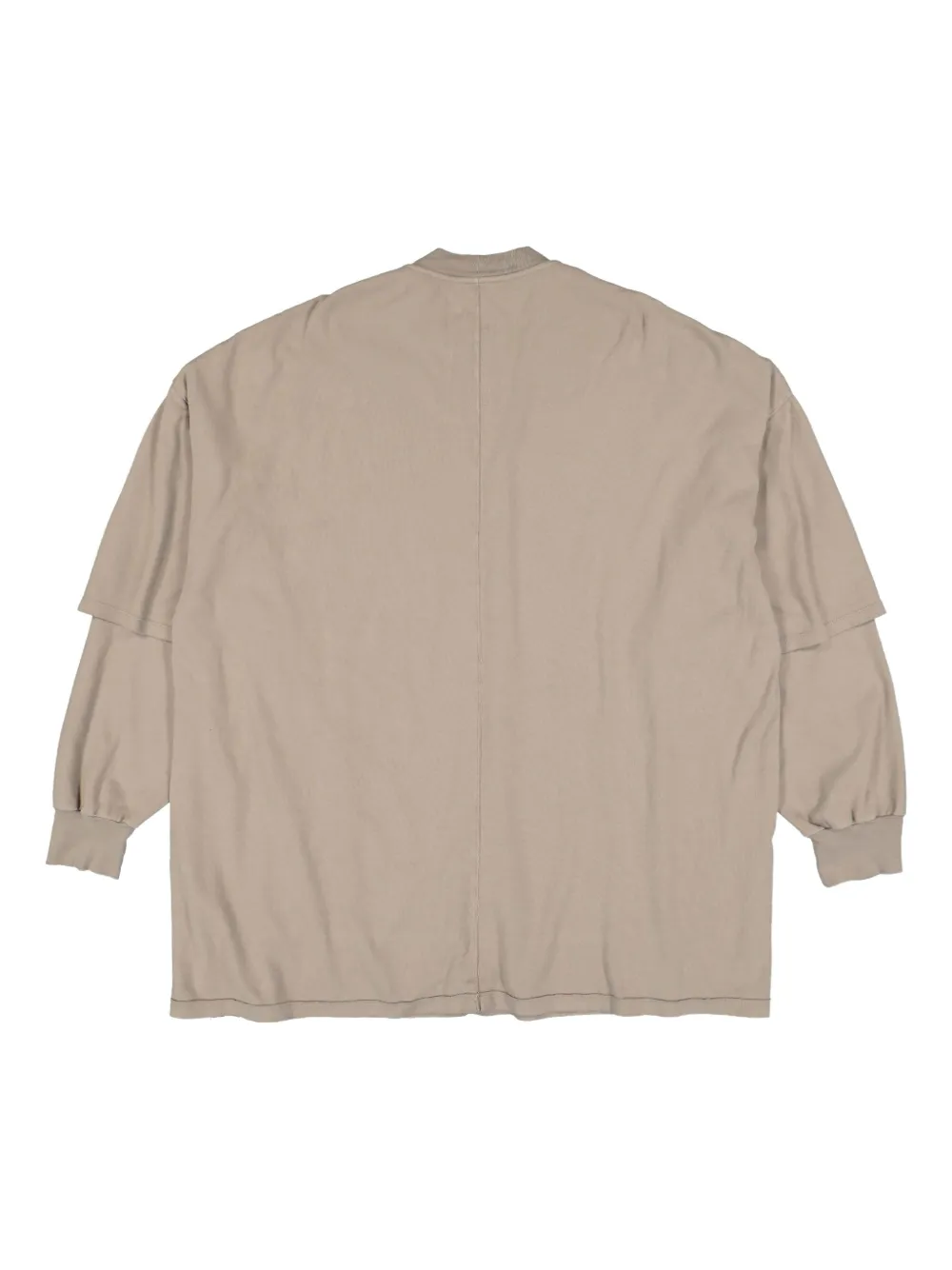 Rick Owens Drkshdw Crew-neck Sweatshirt In Neutral