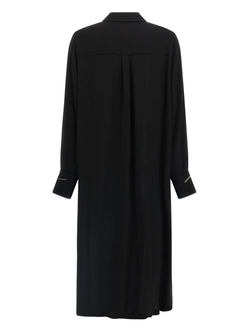 Max Mara button-down midi shirt dress - Zwart