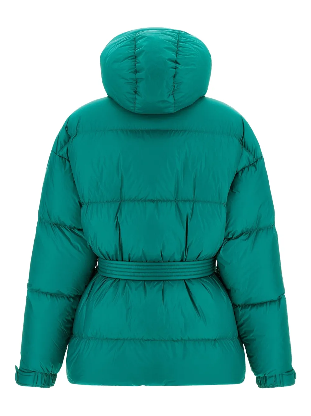 Ienki Ienki quilted belted jacket - Groen