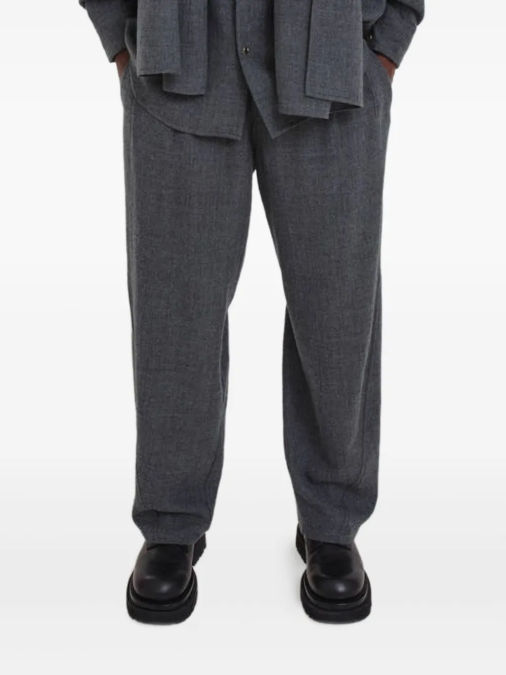 DARKPARK phebe japanese trousers | Grey | Image 1