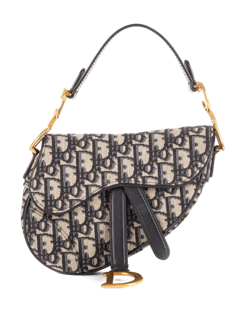 Christian Dior Pre-Owned Borsa a spalla Saddle - Blu