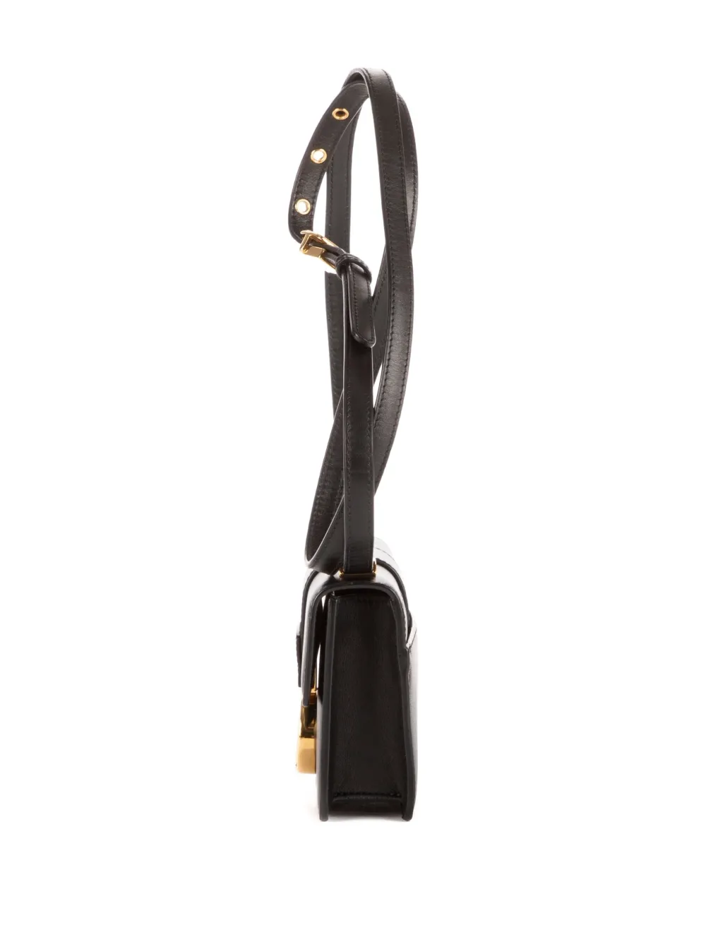 Dior Pre-owned Montaigne Shoulder Bag in Black, view 5