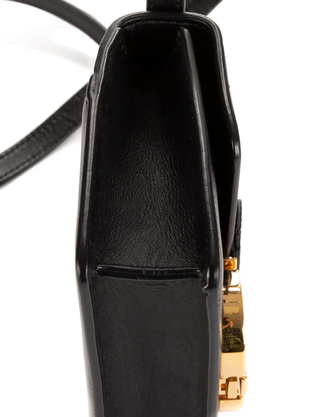 Dior Pre-owned Montaigne Shoulder Bag in Black, view 4