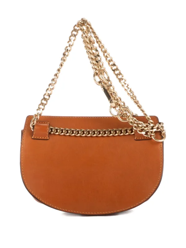 SALE Chloé ブラウンキルティングハンドバッグ Chloé Pre-Owned キルティング ショルダーバッグ | ブラウン | FARFETCH JP