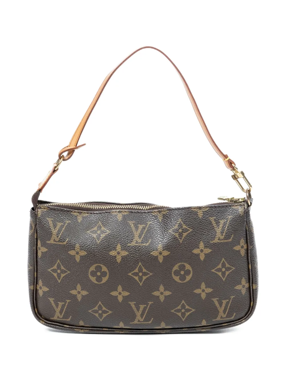Louis Vuitton Pre-Owned 2000s schoudertas met monogram - Bruin