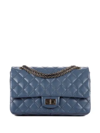 CHANEL Pre-Owned キルティング ショルダーバッグ | ブルー | FARFETCH JP