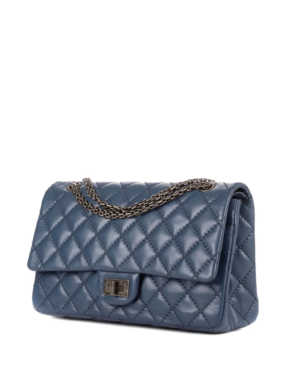 CHANEL ブルーキルティングバッグ CHANEL Pre-Owned キルティング ショルダーバッグ | ブルー | FARFETCH JP