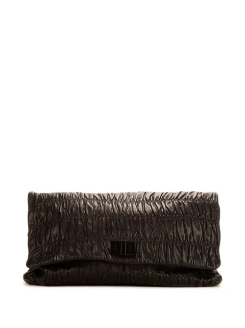 Prada Pre-Owned pleated clutch bag