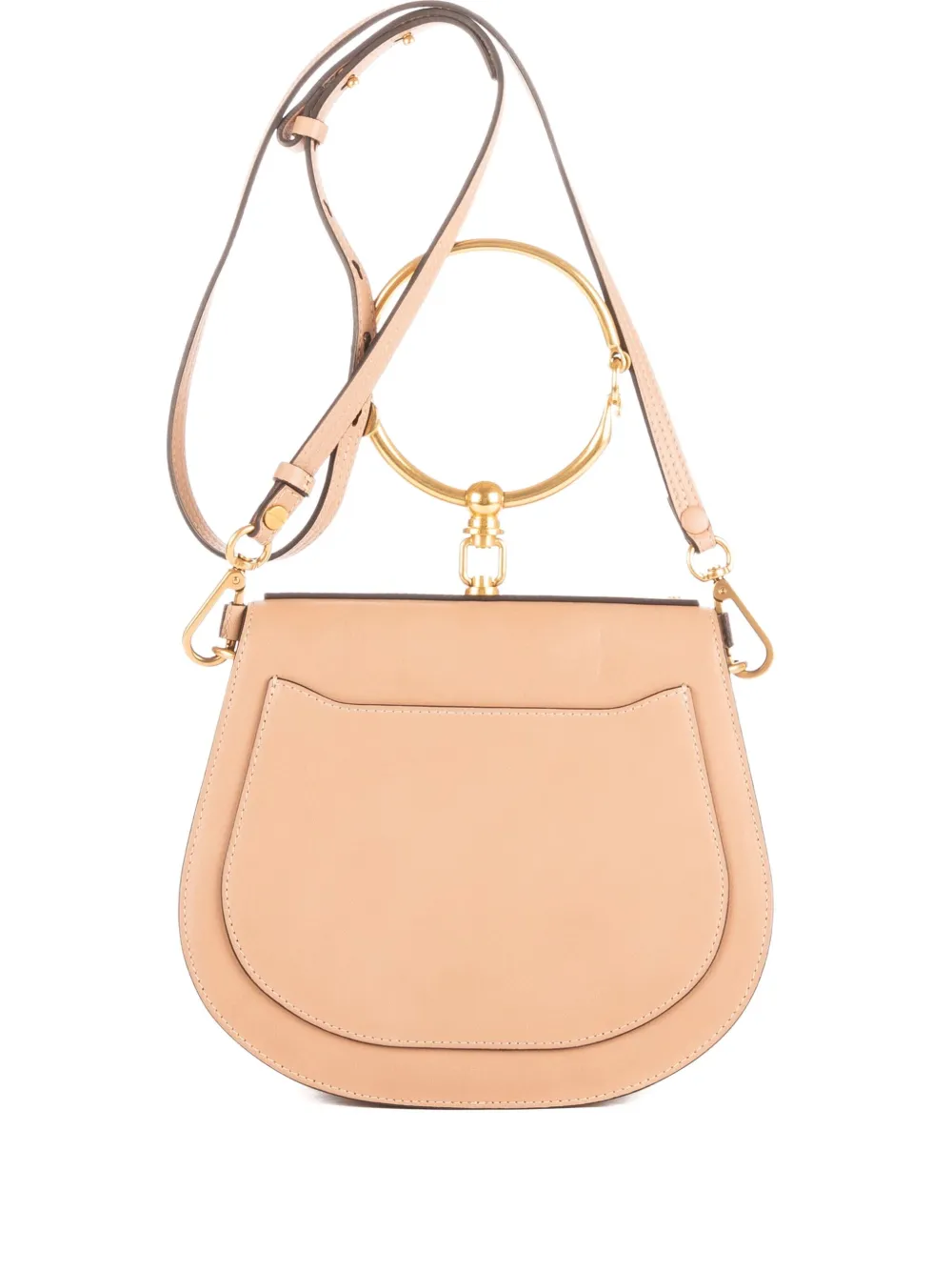 Chloé Pre-Owned ring-handle shoulder bag | Neutrals | Image 1