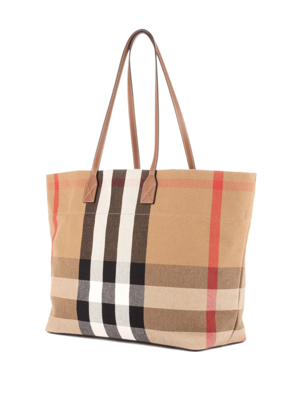 Burberry Pre-Owned tote con cuadros estampados | Image 2