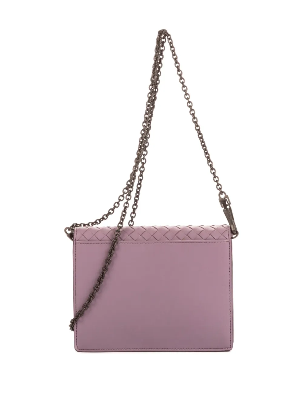 Bottega Veneta Pre-Owned 2000s Woven Butterfly Detail Chain Bag