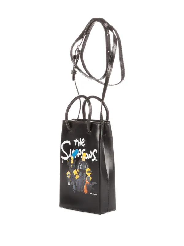 S&S BALENCIAGA The Simpsons ショルダーバッグ Balenciaga Pre-Owned x The Simpsons ショルダーバッグ | ブラック