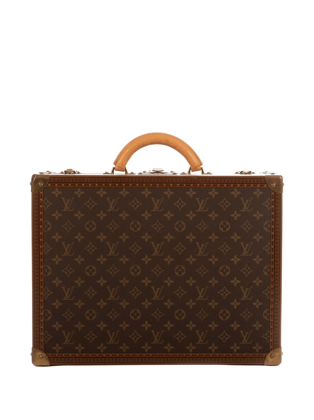Pre-owned Louis Vuitton Monogram Suitcase In Brown