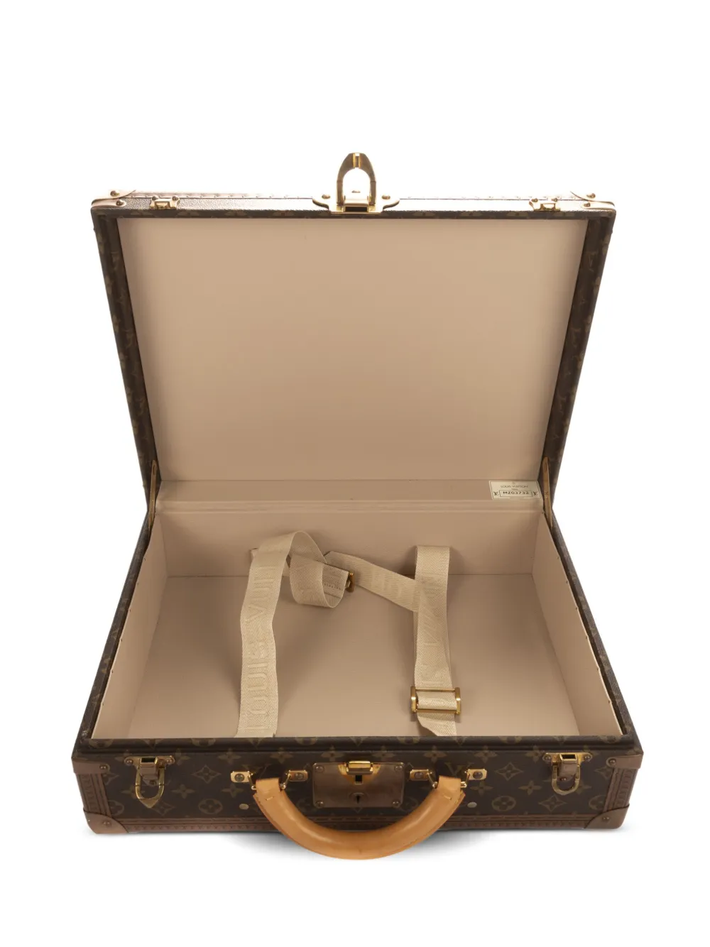 Louis Vuitton Pre-Owned Koffer met monogram Bruin