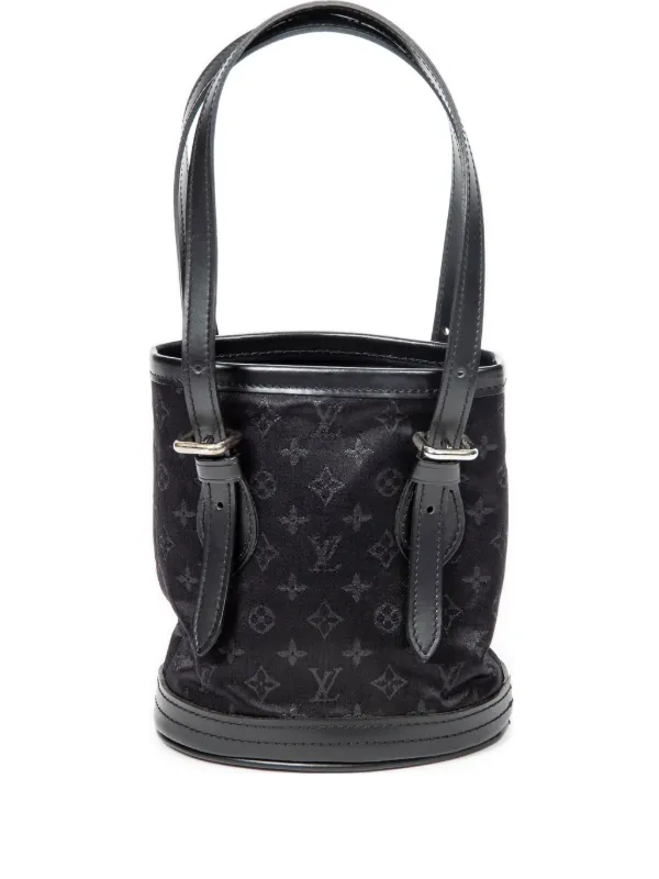 Louis Vuitton Pre-Owned モノグラム バケットバッグ | ブラック 