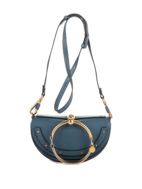 Chloé Pre-Owned Half-Moon Schultertasche mit Ringdetail